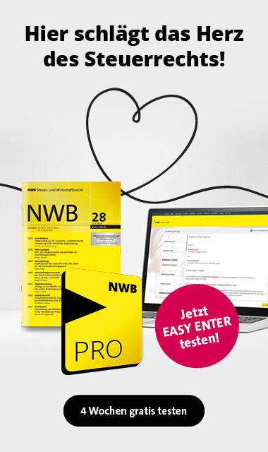 NWB PRO EasyEnter - Zeitschrift und Digitalversion
