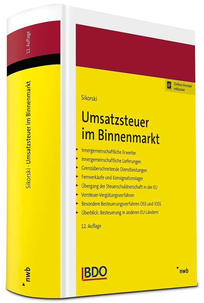 Buch Umsatzsteuer Binnenmarkt