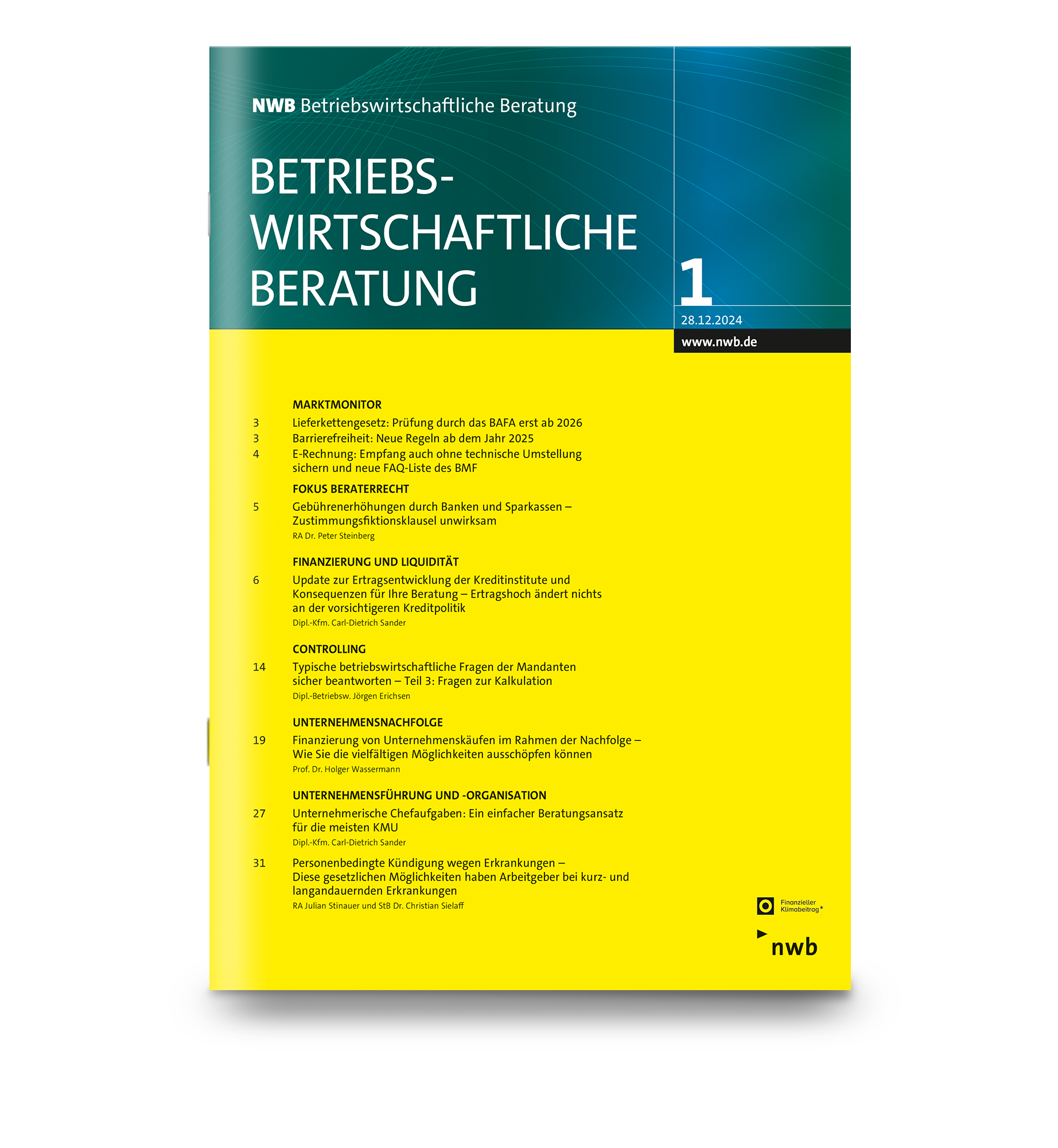 NWB BB Betriebswirtschaftliche Beratung